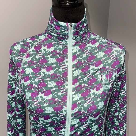 Golf jacket Peter Millar UPF 50+ athletic full zip size XS - Picture 2 of 14